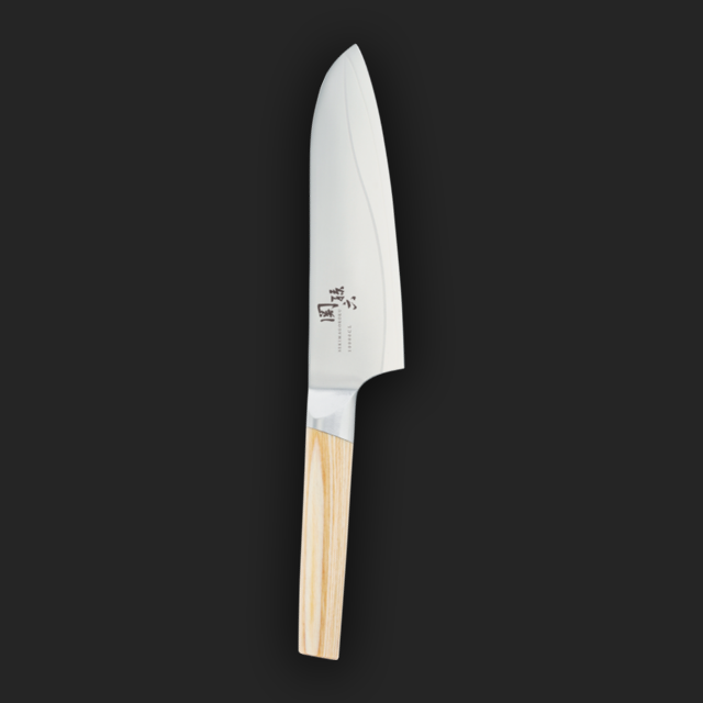 Kiriya — Signature Santoku 165（Quiet White Edition）